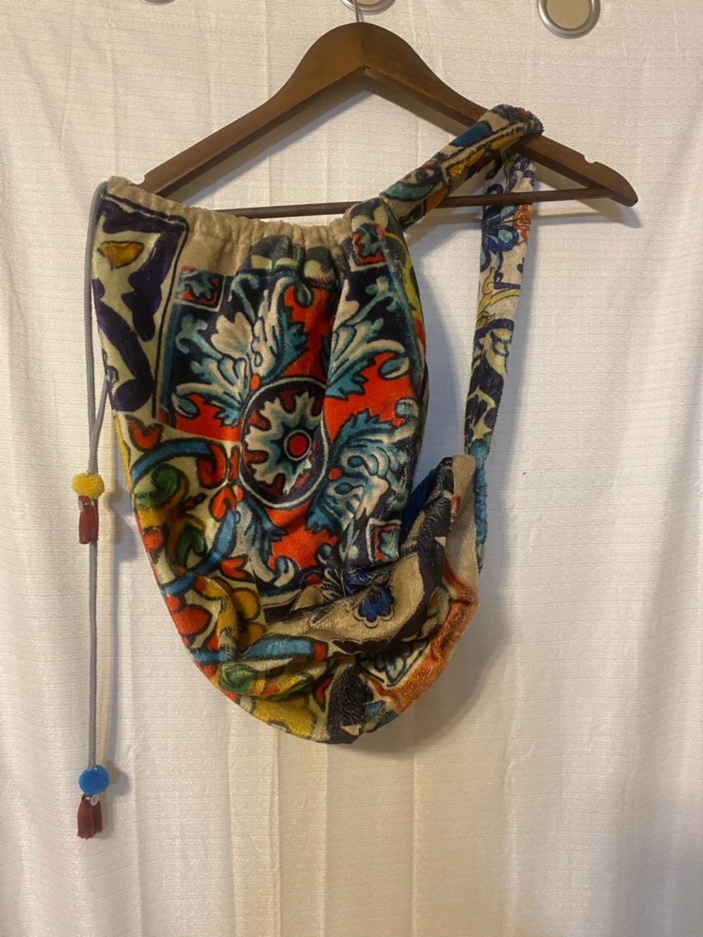 Johnny Was Moda Cozy Blanket Bag- BAG ONLY Shoulder Bag Cinch Top